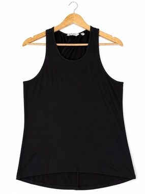 Athleta Women’s Black Scoop-Back Casual Tank Top, Size Small